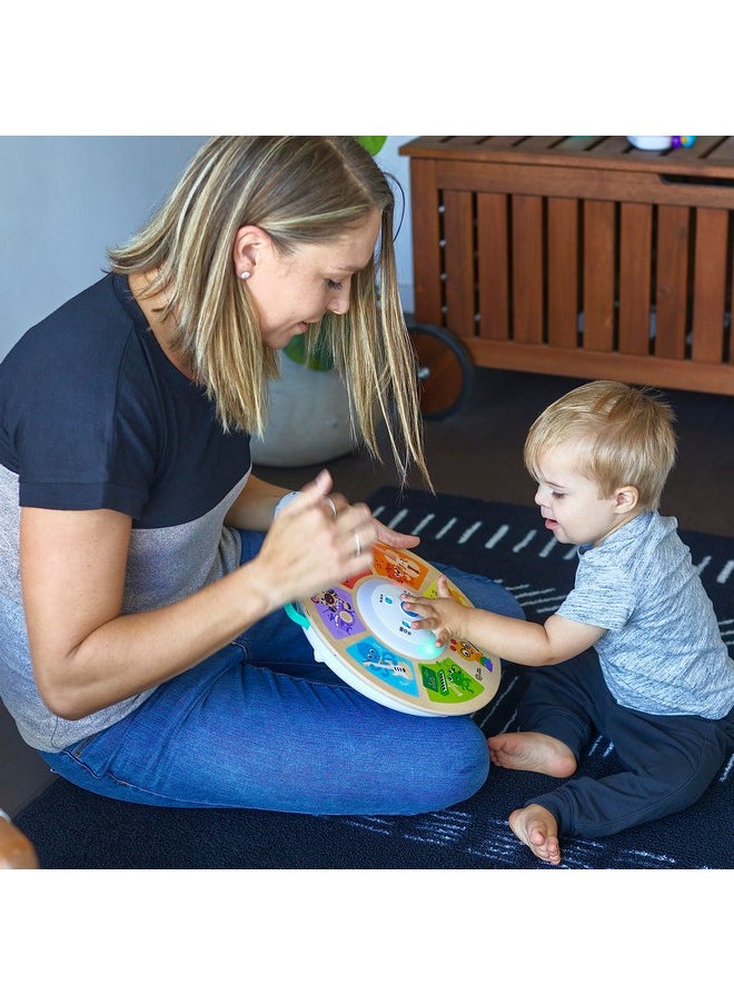 Baby Einstein Cal's Smart Sounds Symphony Magic Touch Wooden Electronic Activity Toy, Ages 6 Months +