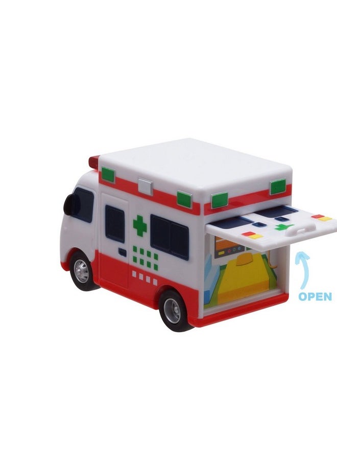 Tayo the Little Bus 120 Alice Pull-Back Motor Toy - Pull and Go Toy Christmas Birthday Present Gifts for Kids and Toddlers Boys and Girls