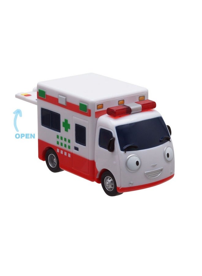 Tayo the Little Bus 120 Alice Pull-Back Motor Toy - Pull and Go Toy Christmas Birthday Present Gifts for Kids and Toddlers Boys and Girls