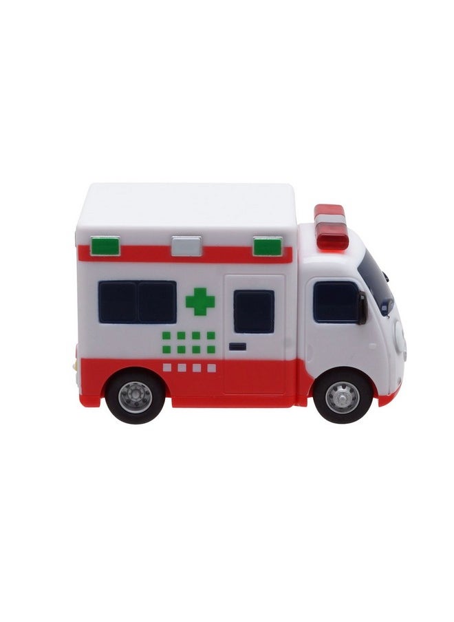 Tayo the Little Bus 120 Alice Pull-Back Motor Toy - Pull and Go Toy Christmas Birthday Present Gifts for Kids and Toddlers Boys and Girls