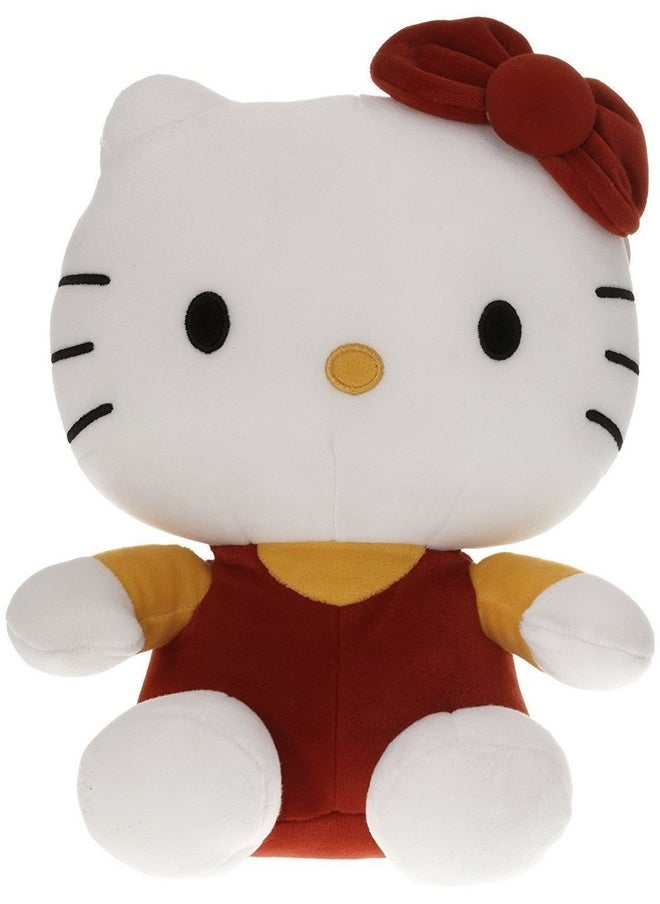 SANA Hello Cat Soft Toy Specially Designed for Kids (Brown, 32cm)
