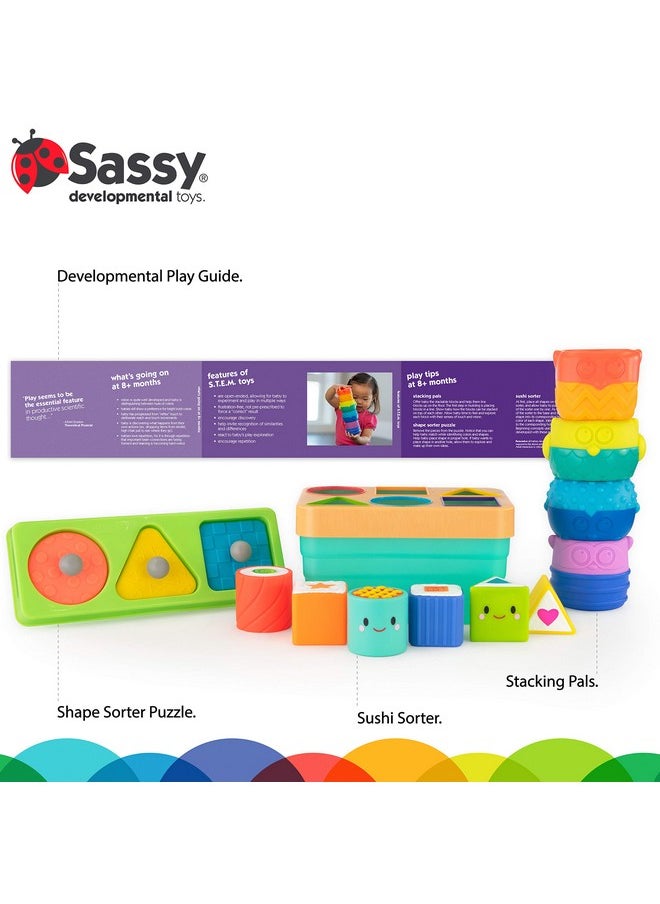 Sassy Stem Baby Box - 8+ Months