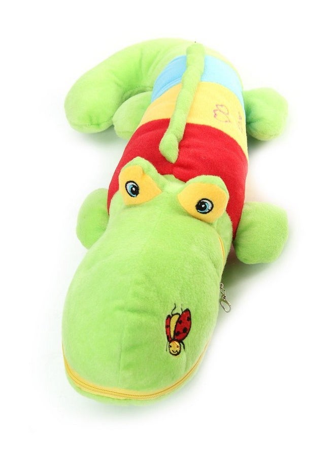 Tickles Cute Crocodile Soft Stuffed Plush Toy Animals for Kids Baby Boys Girls Birthday Gifts Home Decoration (Color: Green Size: 52 cm)