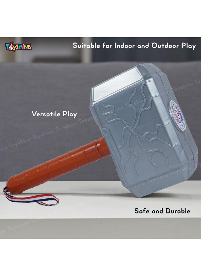 Toyshine Battle Hammer Role Play Toy Weapon Accessory Inspired by The Comics Super Hero, 5+ Years
