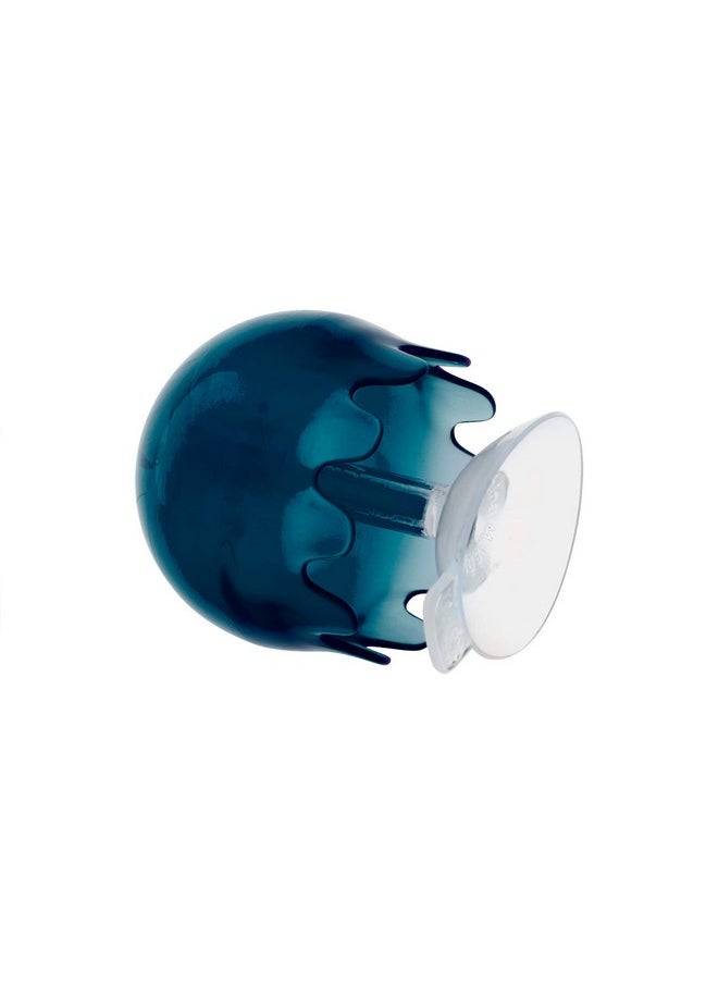 Boon Jellies Suction Cup Bath Toys - Bathtub Baby Sensory Toys - Jellyfish Suction Toys for Bath Time - Navy/Coral - Baby and Toddler Bath Toys - 9 Count - Ages 12 Months and Up