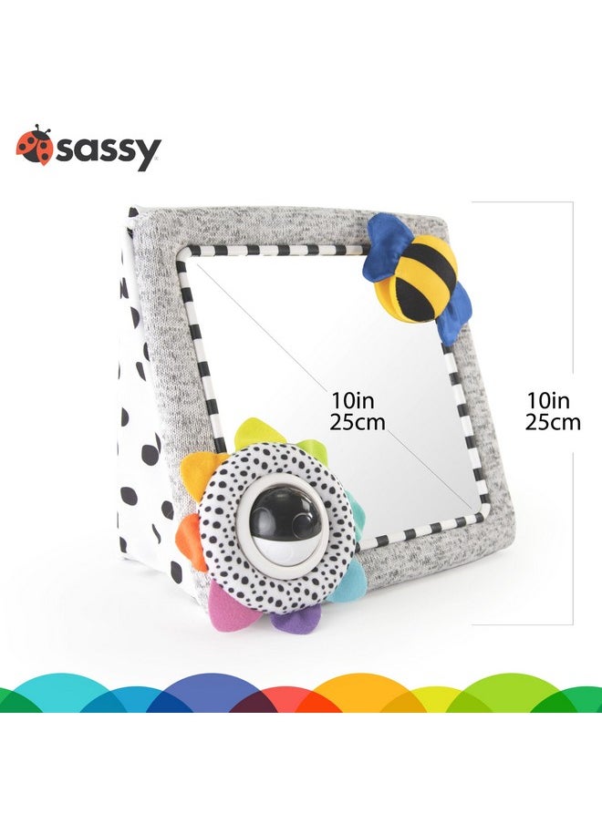 Sassy Tummy Time See Me Floor Mirror for Ages 0+ Months (80928)