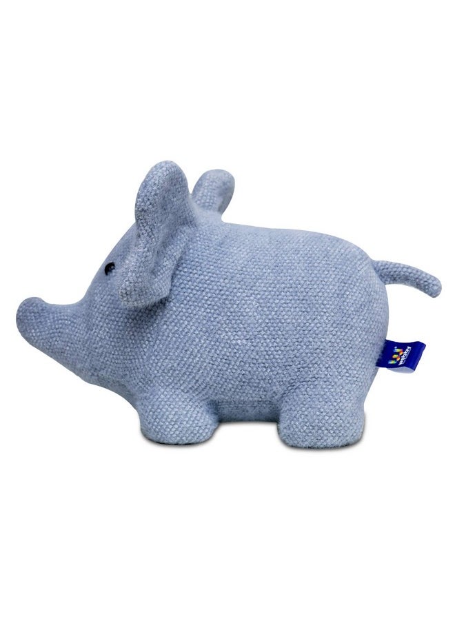 Webby Soft Standing Animal Plush Elephant Toy, Gray 30cm