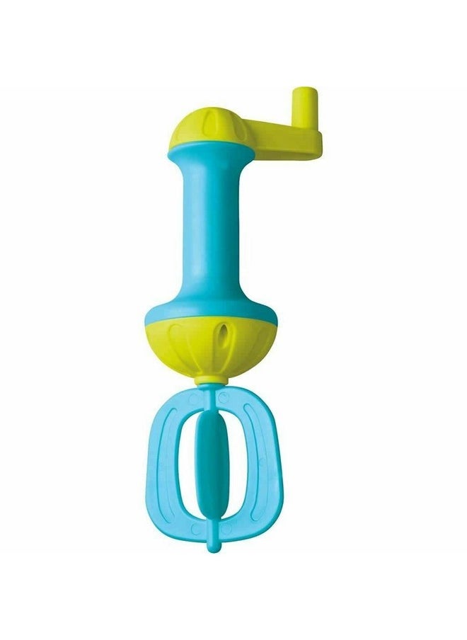 HABA Toddler Bath Toys: Bubble Bath Kids Whisk - for Kids' Sensory Play, Motor Skills, and Bath Time Fun, Blue