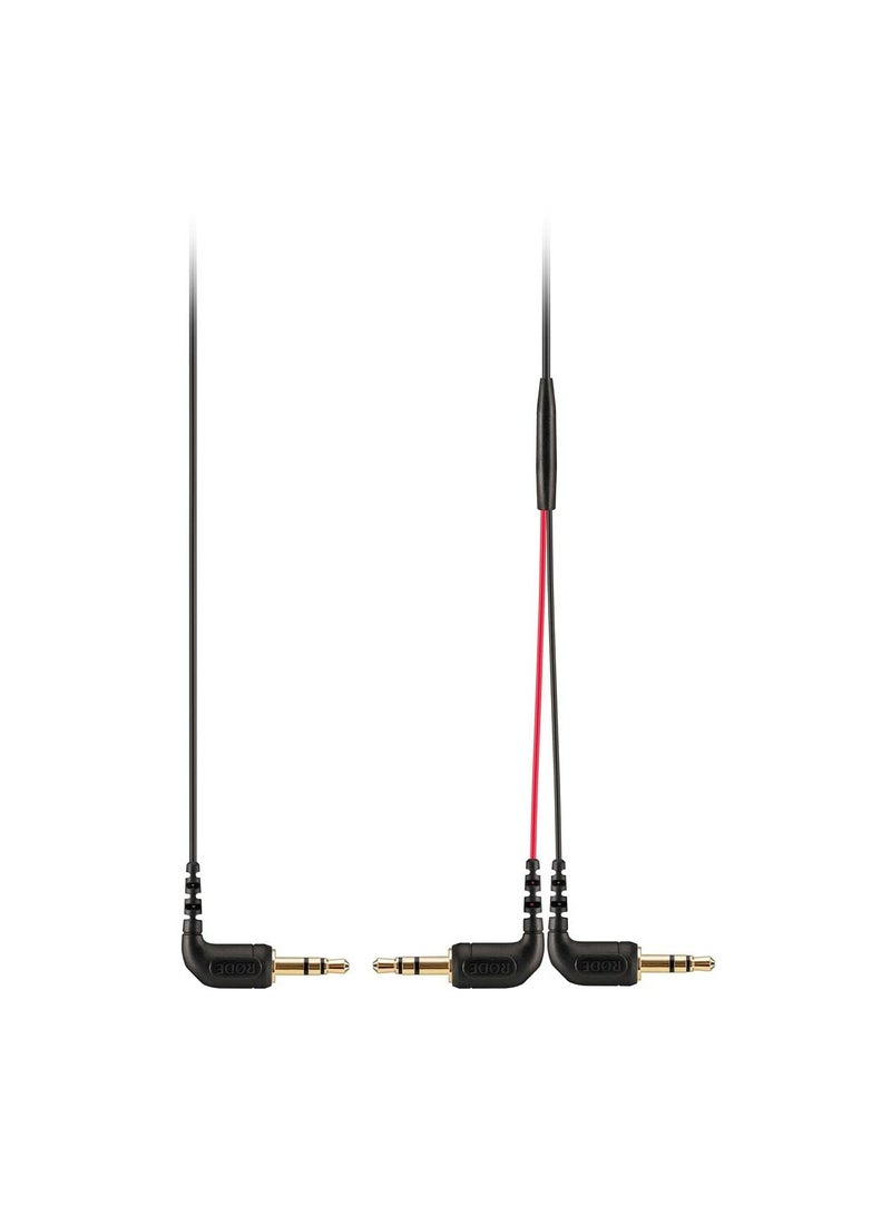 Microphones 3.5mm TRS Splitter Cable SC11 Black