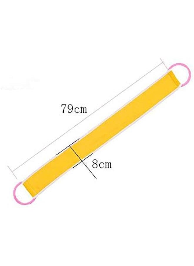 3PCS Back Strip Bath Towel Thickened Double Sided Back Rub Mud Strip Strong Non-Rubbing Bath Towel