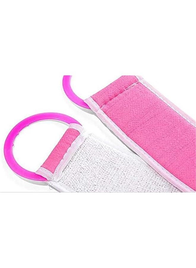 3PCS Back Strip Bath Towel Thickened Double Sided Back Rub Mud Strip Strong Non-Rubbing Bath Towel