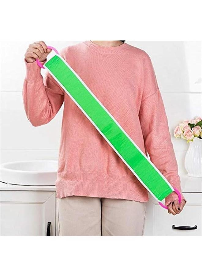 3PCS Back Strip Bath Towel Thickened Double Sided Back Rub Mud Strip Strong Non-Rubbing Bath Towel