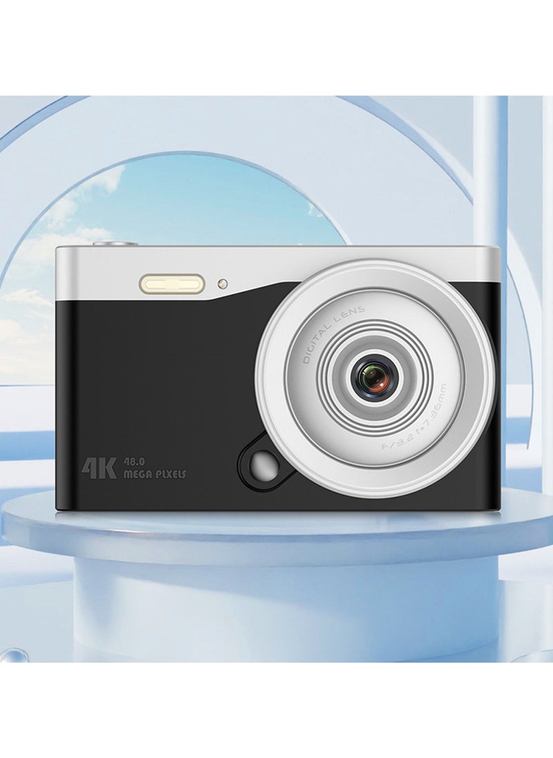 2.8-inch display, 16x zoom, 4K recording mini camera