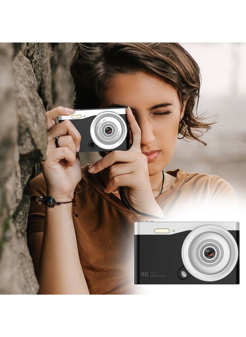 2.8-inch display, 16x zoom, 4K recording mini camera