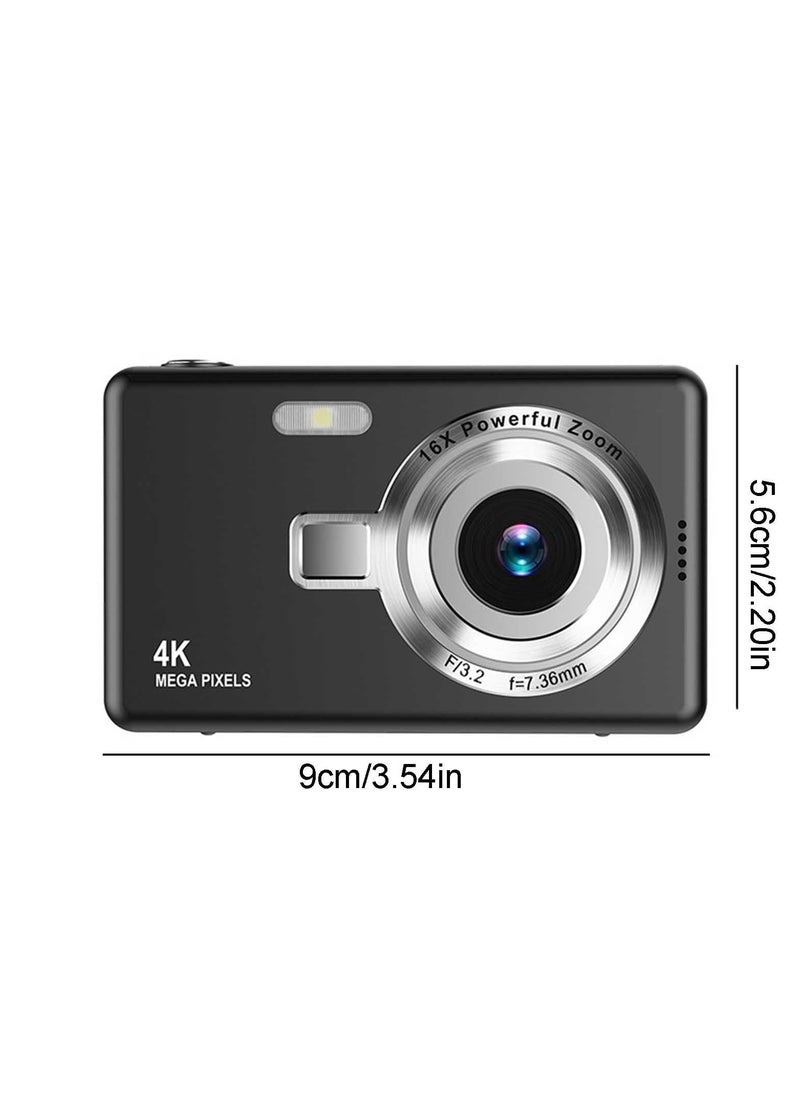Instant Camera - Desert-Proof Design, 48MP, 16x Zoom, Retro Travel Vlog Camera for TikTok and Instagram