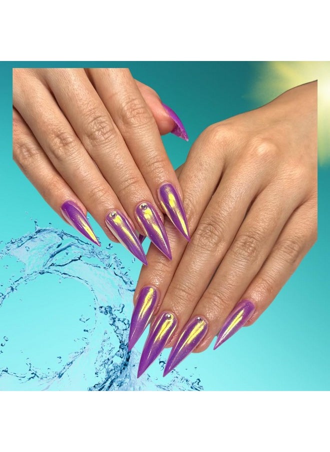 Stiletto Long | Gel Nail Tips | NABulous Nails | Stiletto Long Soft Gel Nail Tips | Full Cover & Pre-shaped Box of Tips | False Press On Nail Extensions | Nail Salons & DIY (Stiletto Long)