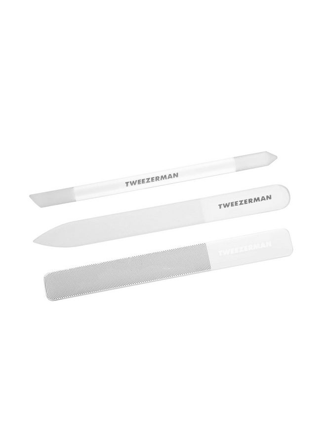 Tweezerman Glass Nailcare Set