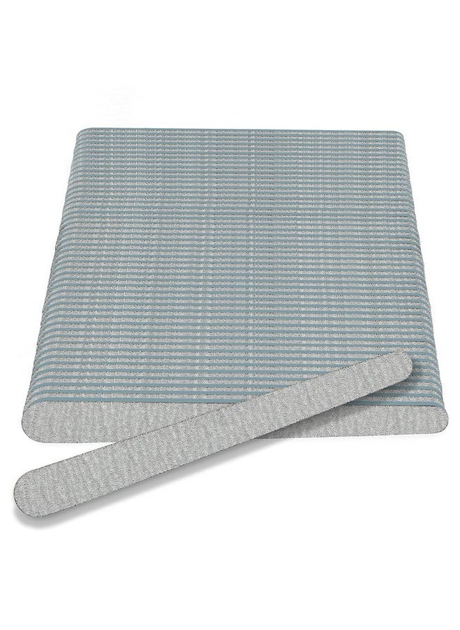 Flowery Disposable High-Speed Shiner, Dual-Grit 100/180 Nail Files, Individually Wrapped, Single-Use, 100 ct