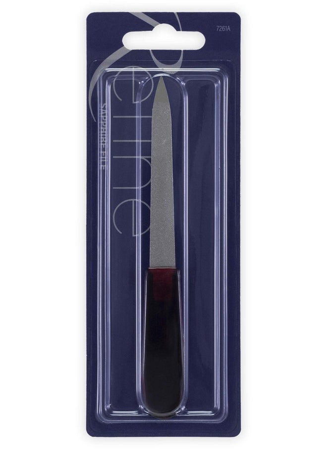 REFINE Sapphire File, Metal Nail File for Manicure Pedicure, 3 Count