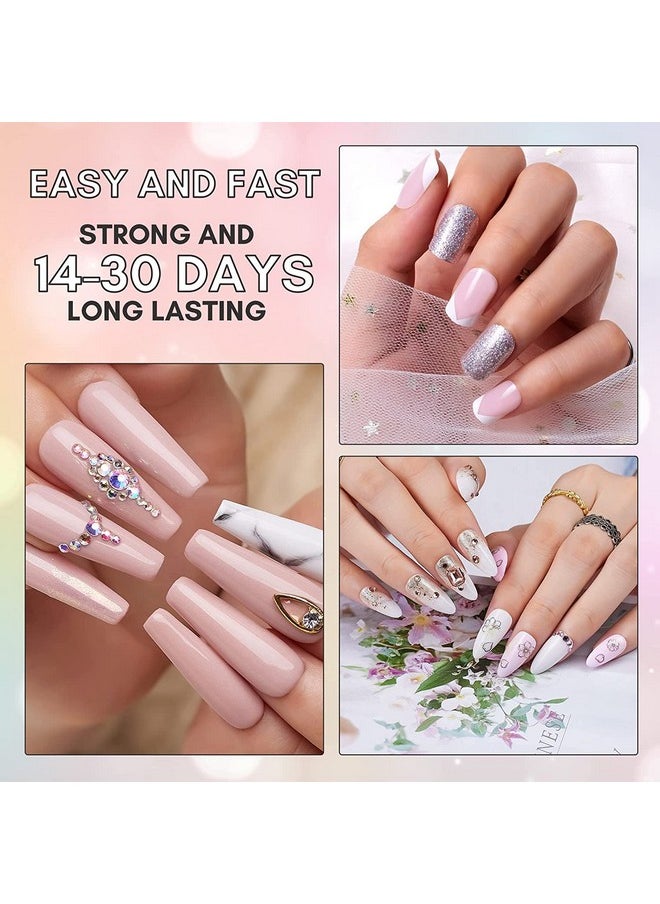 Makartt Super Strong Nail Glue for Press On Nails- Acrylic Nails Nail Tips Glue for Stick On Nails Long Lasting Nail Glue for Fake Nails Broken Nails Repair Professional Nail Adhesive Bond 0.07oz 5Pcs