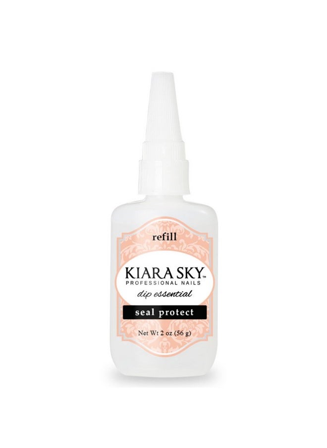 Kiara Sky Proffessional Nails Dip Essentials 2 oz Refills (2 Fl Oz, Seal Protect)