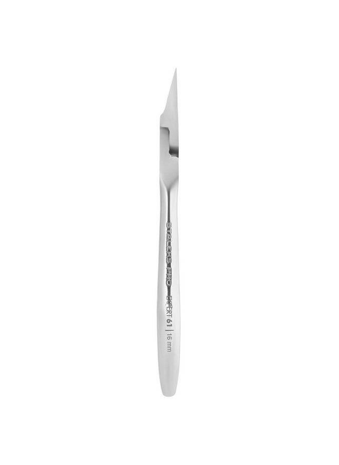 STALEKS PRO EXPERT Handmade 61 NE-61-16 High End Ingrown Nail Nippers 5.12 INCH 16 MM Made in Europe