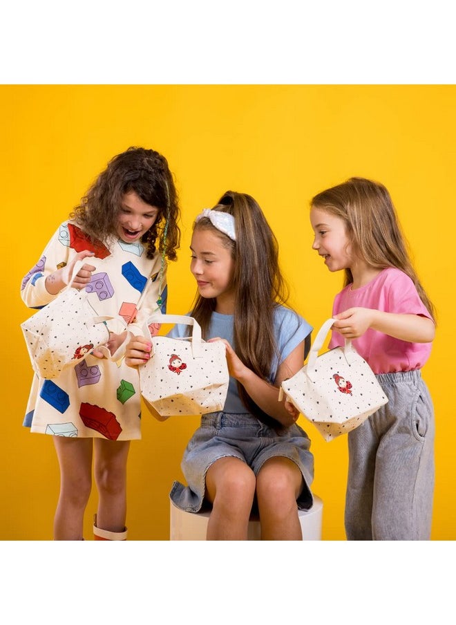 MISS NELLA Kids Bag of Wonders, Makeup & Nail Polish Set Safe and Fun Gift - Hypoallergenic, Dermatologically Tested Kid-Friendly, Non-Toxic, Cosmetic Bag Included - Special Edition