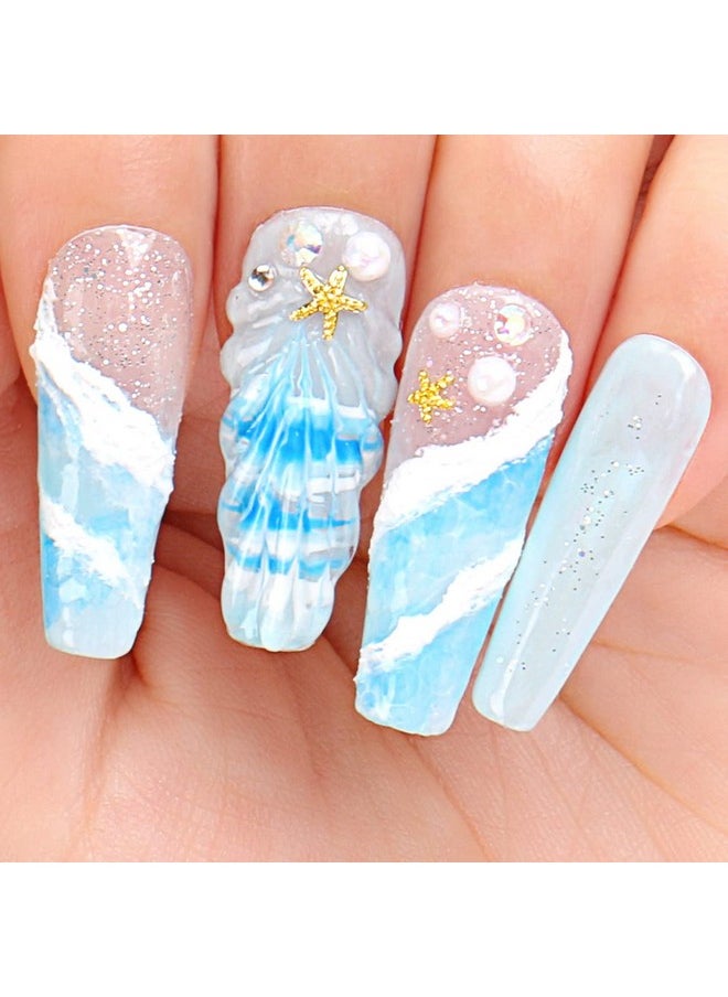 AIMEILI Nail Blooming Gel Nail Art Blossom Gel Soak Off U V LED Clear Blooming Gel for Spreading Effect, Marble, Floral Print Nail Art Design Manicure 10ml