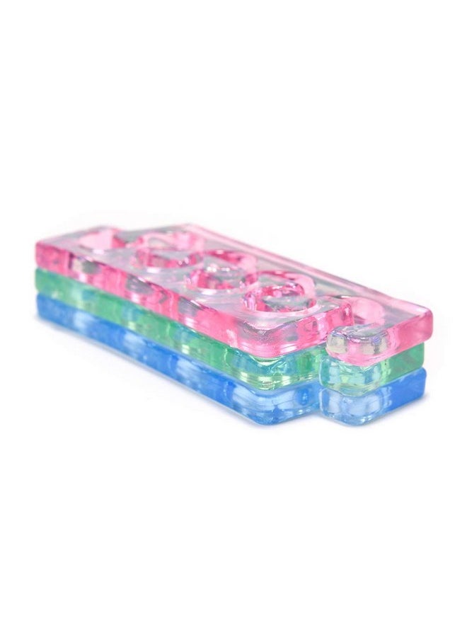 Rolabling Pedicure Toe Separators Flexible Soft Silicone Finger Toe Spacers for Nail Polish Pedicure Tools Toe Spreader for Nail Polish Application(Pink)