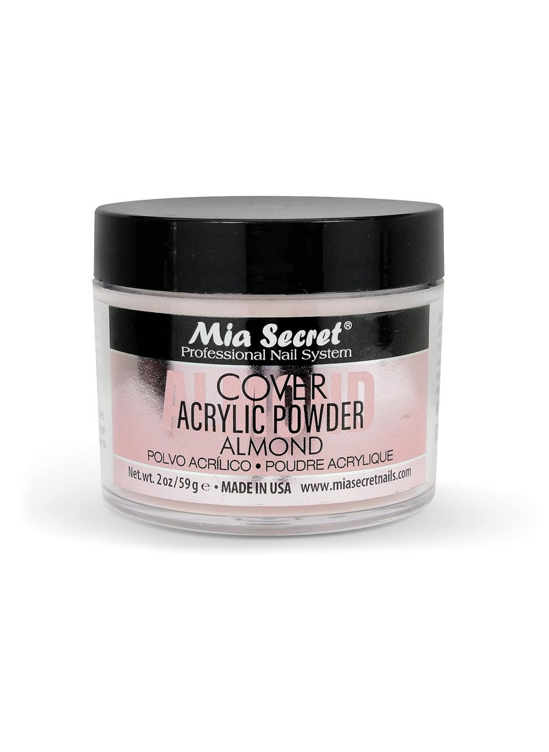 Mia Secret Acrylic Powder Cover Almond 2 oz.