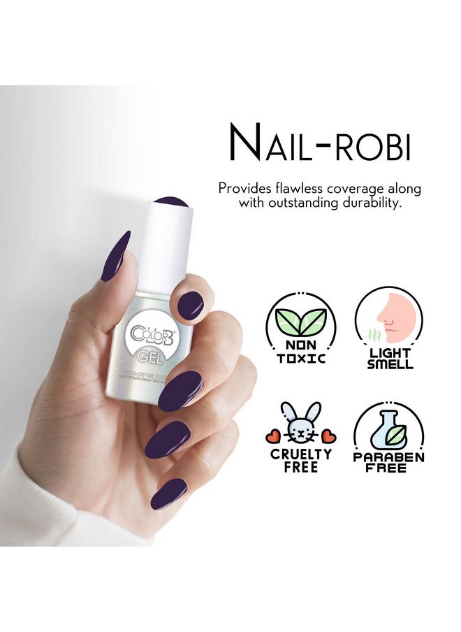 Color Club Nail-robi Nail Gel Blue Purple Color Polish, .5 fl oz (15 mL)