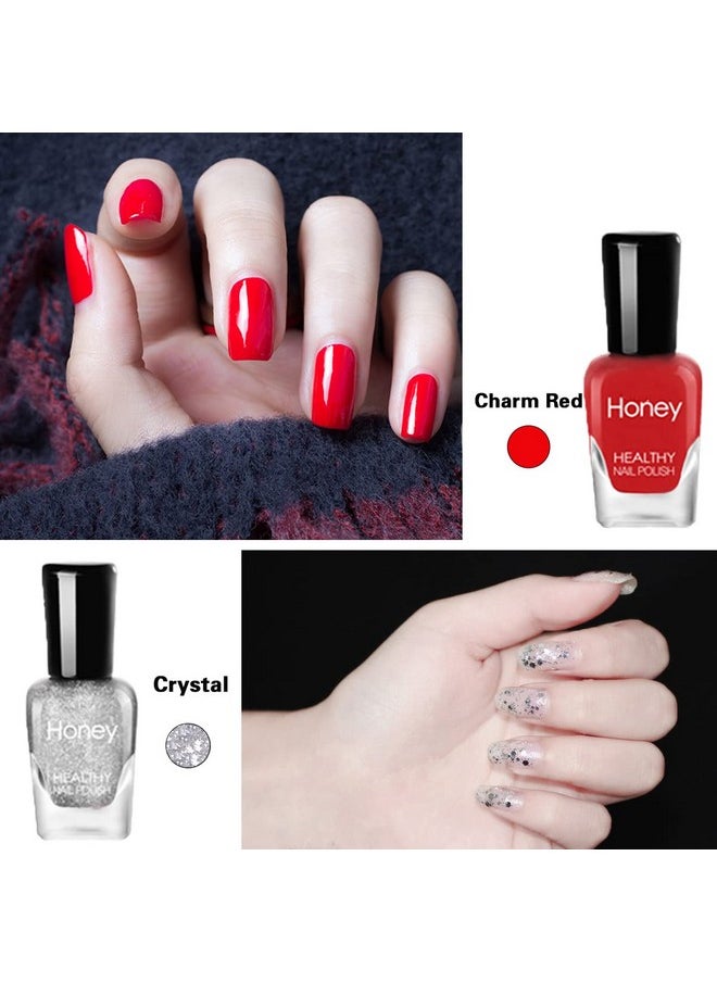 Tophany Non Toxic Nail Polish Set, Easy Peel Off and Fast Dry Nail Polish Set for Pack, Eco Friendly & Organic Water Based Nail Polish for Women and Girls (12 Bottles)
