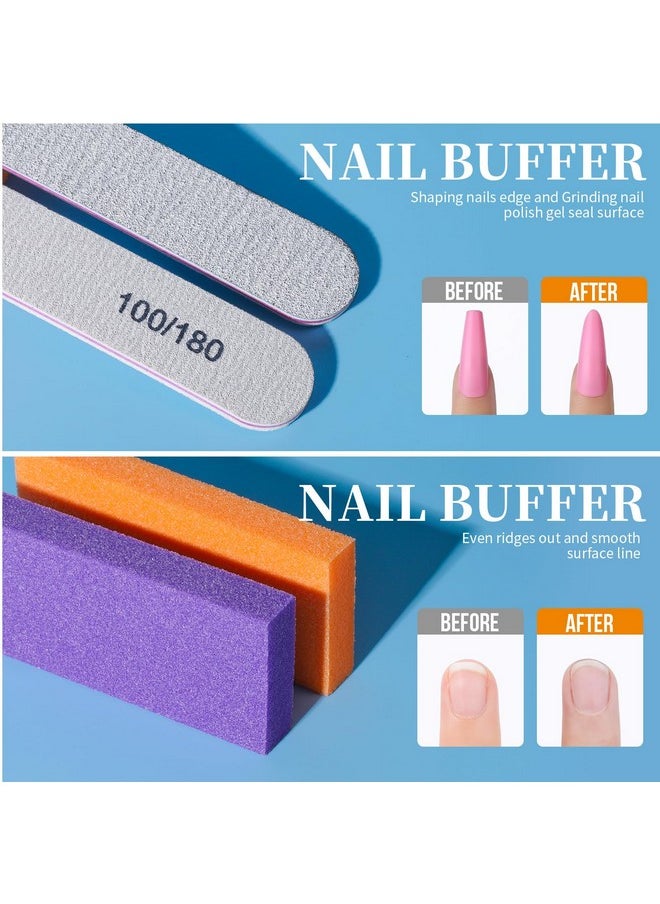 Teenitor Nail Soaking Bowl, Soak Off Gel Polish Dip Powder Remover, Manicure Bowl for Hand, Cuticle Remover Tools, Nail Brush Cuticle Pusher,Cuticle Oil Cuticle Peeler,Nail File Buffer Milk and Honey