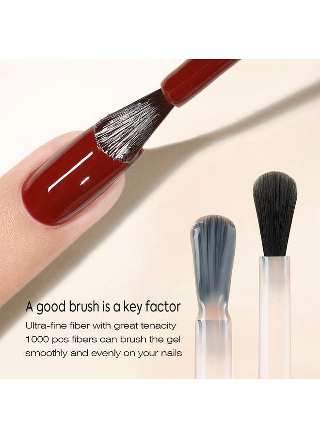 VENALISA 2 Pcs 15ml Gel Nail Ploish Base and Top Coat Set, No Wipe High Gloss Long Lasting Tempered Top Coat Polish Soak Off LED Gel Kit