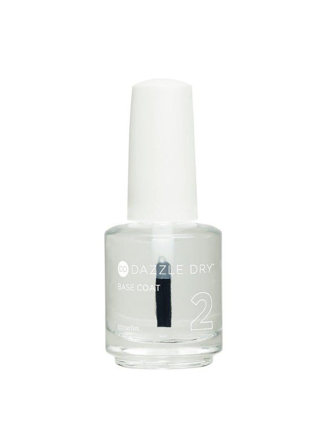 Dazzle Dry Step 2 - Base Coat, 0.5 oz (15 mL)