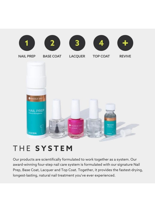 Dazzle Dry Step 2 - Base Coat, 0.5 oz (15 mL)