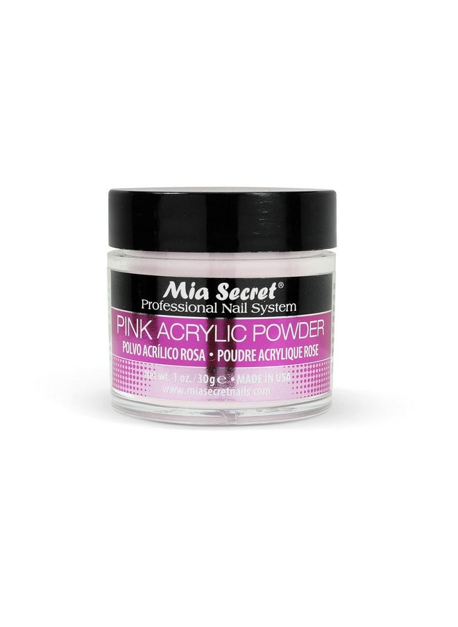 Mia Secret Professional Acrylic Nail System Pink Acrylic Powder 1 OZ