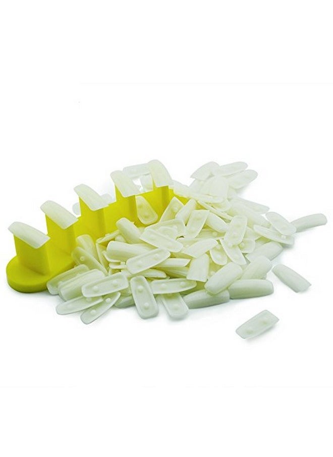 KADS 1set Dismountable Practice Removable Nail Training Holder + 100pcs Practice Nail Tips Salon Manicure Nail Art Beauty Tools