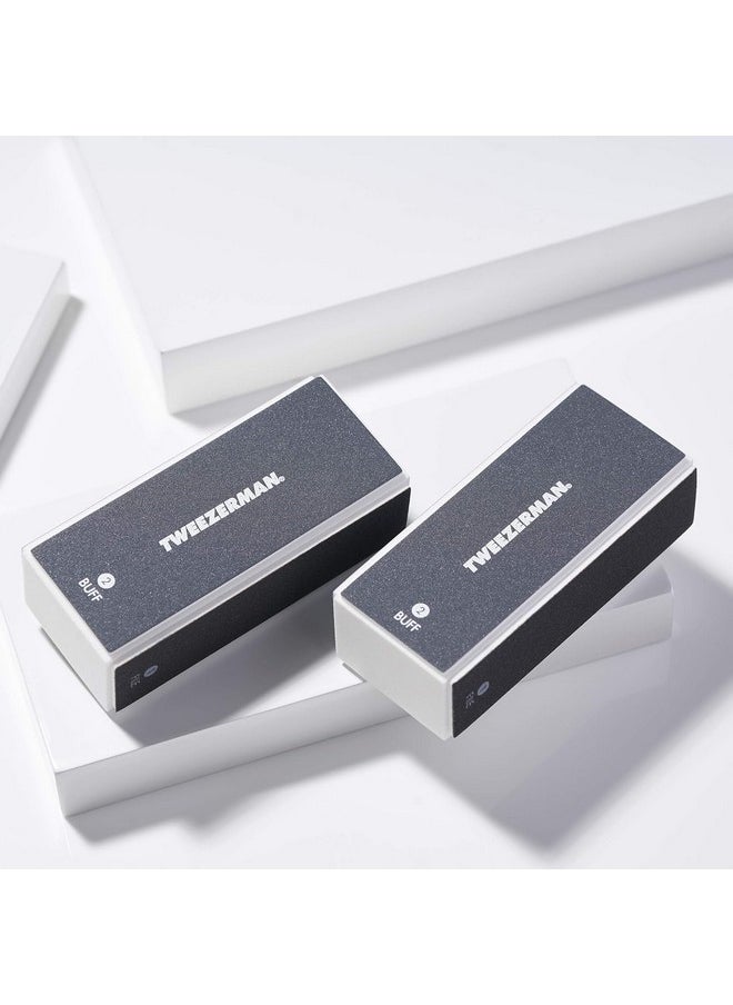 Tweezerman Black Nail Buff (2 Pack)