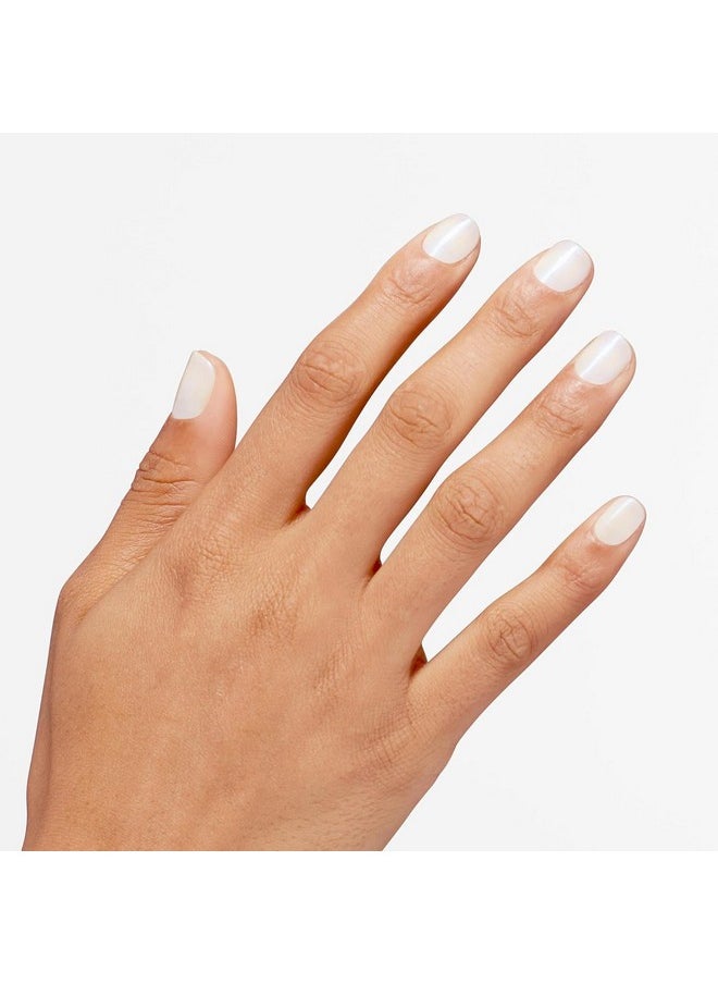 OPI Infinite Shine Shimmer Takes All | Sheer Soft White Shimmer Long Wear Gel Like Nail Polish | Vegan, Long Lasting, Streak Free