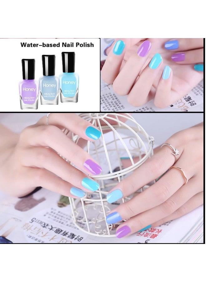 Tophany Non Toxic Nail Polish Set, Easy Peel Off and Fast Dry Nail Polish Set for Pack, Eco Friendly and Organic Water Based Nail Polish for Women,Teens(20 Bottles)