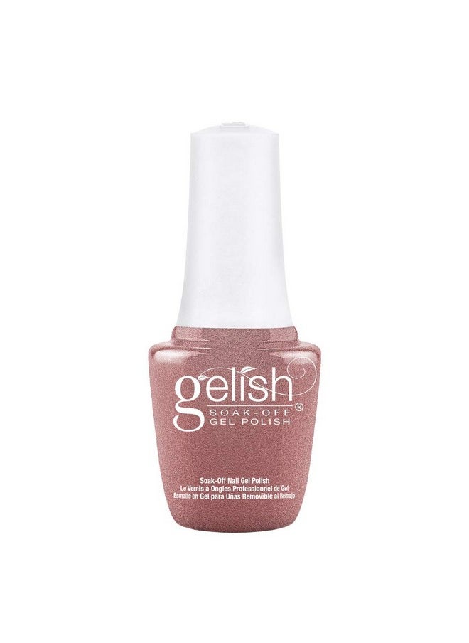 Gelish Mini Gel Nail Color, Gel Polish Collection, Gel Nail Polish, Long-Lasting Soak Off Gel Polish (Glamour Queen, 9mL)