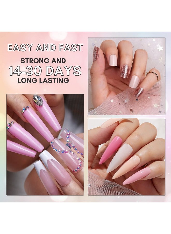 Makartt Super Strong Nail Glue for Press On Nails: Professional Acrylic Nails Nail Adhesive Bond Nail Tips Glue for Stick On Nails Long Lasting Nail Glue for Fake Nails Broken Nails Repair 10Pcs