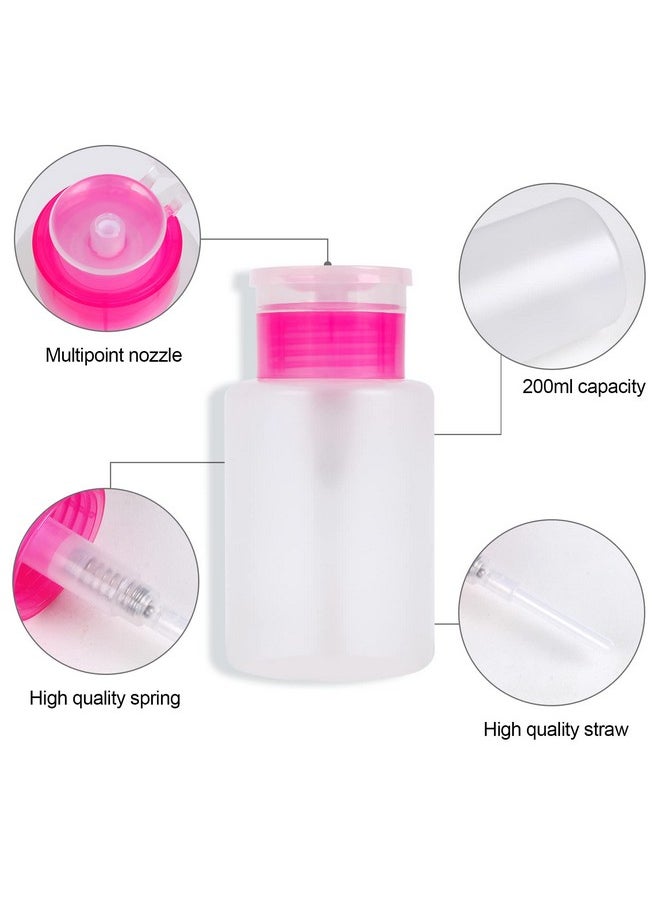 400 pieces nail cotton pads,1 pull-down pump dispenser bottle, super absorbent soft non-woven eyelash glue wipes, nail polish dehumidifier for eyelash extension products and nail oil bottle (pink)