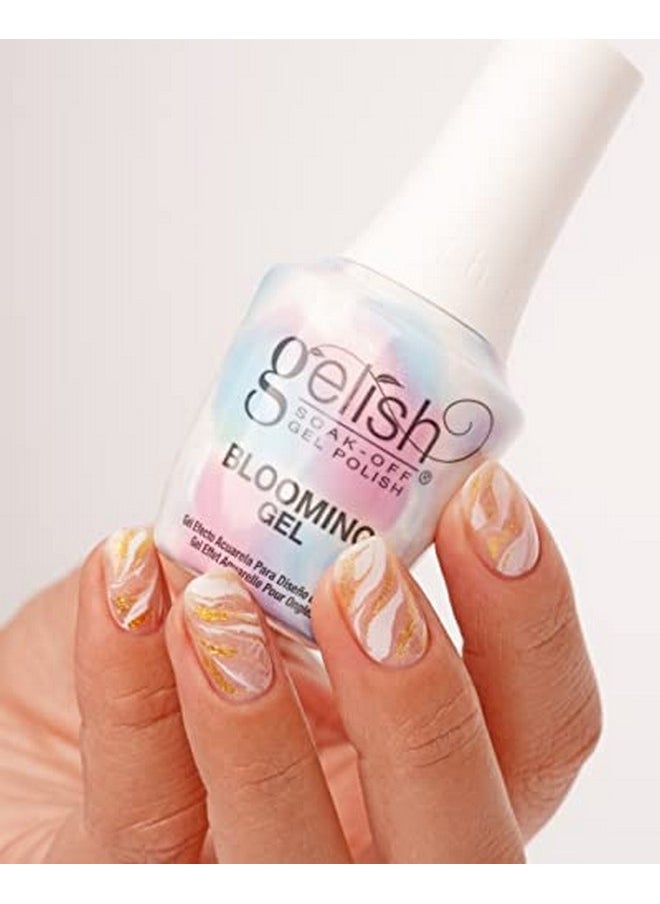 Gelish Blooming Gel - Nail Design Coat, Nail Art Accessories, Create Marble & Watercolor Nail Art, Easy Application, No Mess, LED Cured, Professional Finish, Quick Curing, Cruelty-Free, 0.5oz