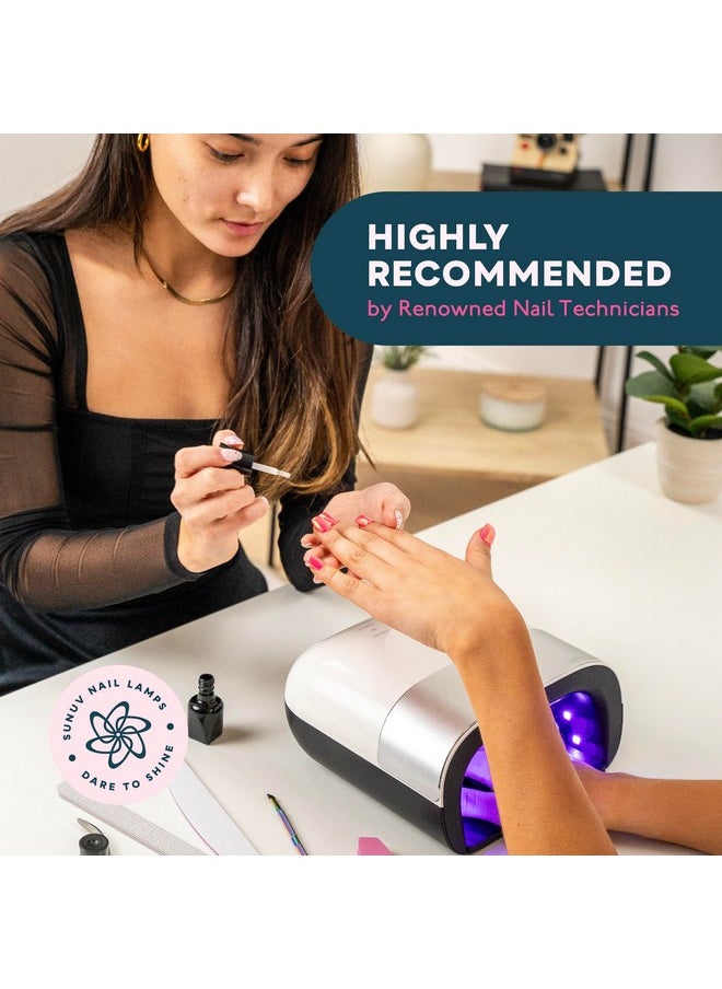 SUNUV SUN3 Professional UV Light for Nails, 48W LED UV Nail Lamp for Gel Nail Polish with 4-Timer and Sensor, 39 PCS LED Beads, Nail Dryer for Salon Home Gift for Woman Mom Girl