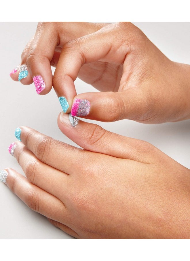 Cool Maker, GO GLAM Glitter Nails DIY Activity Kit for 5 Manicures, Arts & Crafts Christmas Gifts for Kids Ages 8 and up