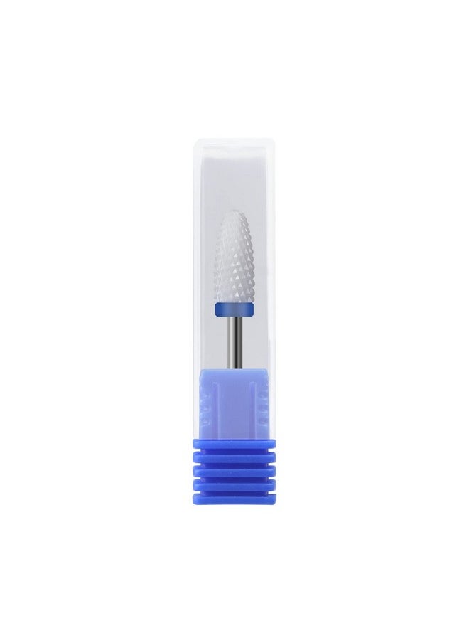 finibir Nail Drill Bits 3Pcs,3/32 Nail Drill Bits Set for Acrylic Gel Nails,Professional Nail Drill Bits for Crystal Nail Extension Nail Removal,Fast, Safe and Painless (Flame - M) Medium - M