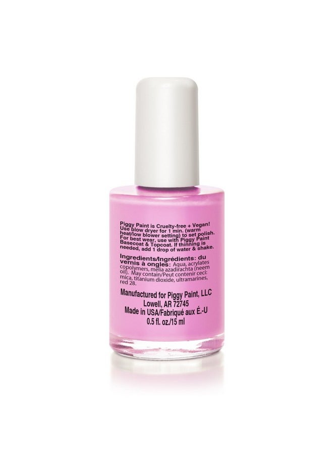 Piggy Paint | 100% Non-Toxic Girls Nail Polish | Safe, Cruelty-free, Vegan, & Low Odor for Kids | PINKie Promise