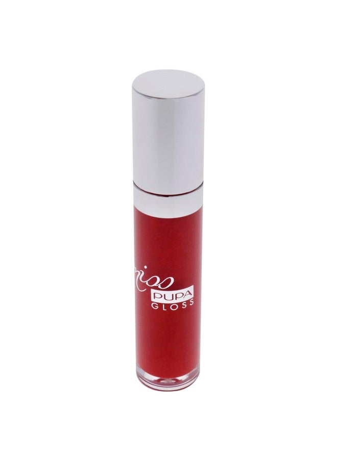 Pupa Milano Miss Milano Lip Gloss - Shiny, Smooth, Plump - Soft, Innovative Gel Texture - Glides Smoothly On Lips - For A Moisturizing And Volume Enhancing Effect - 205 Touch Of Red - 0.17 OZ